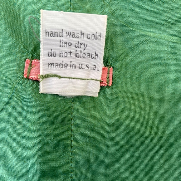 Dosa 100% silk wraparound Dress size 1 or US small gorgeous green - Picture 13 of 16
